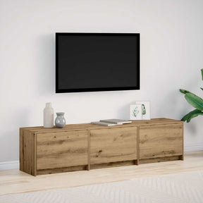 Vidaxl tv-kast artisan eiken bewerkt hout