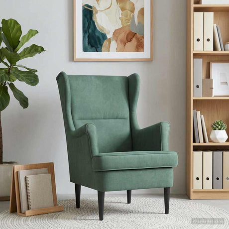 Vidaxl fauteuil zeegroen fluweel