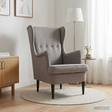 Vidaxl fauteuil taupe stof