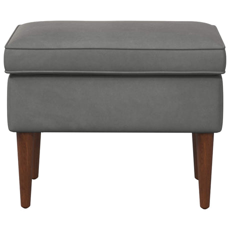 Vidaxl voetenbank donkergrijs 55 x 35 x 41 cm fluweel