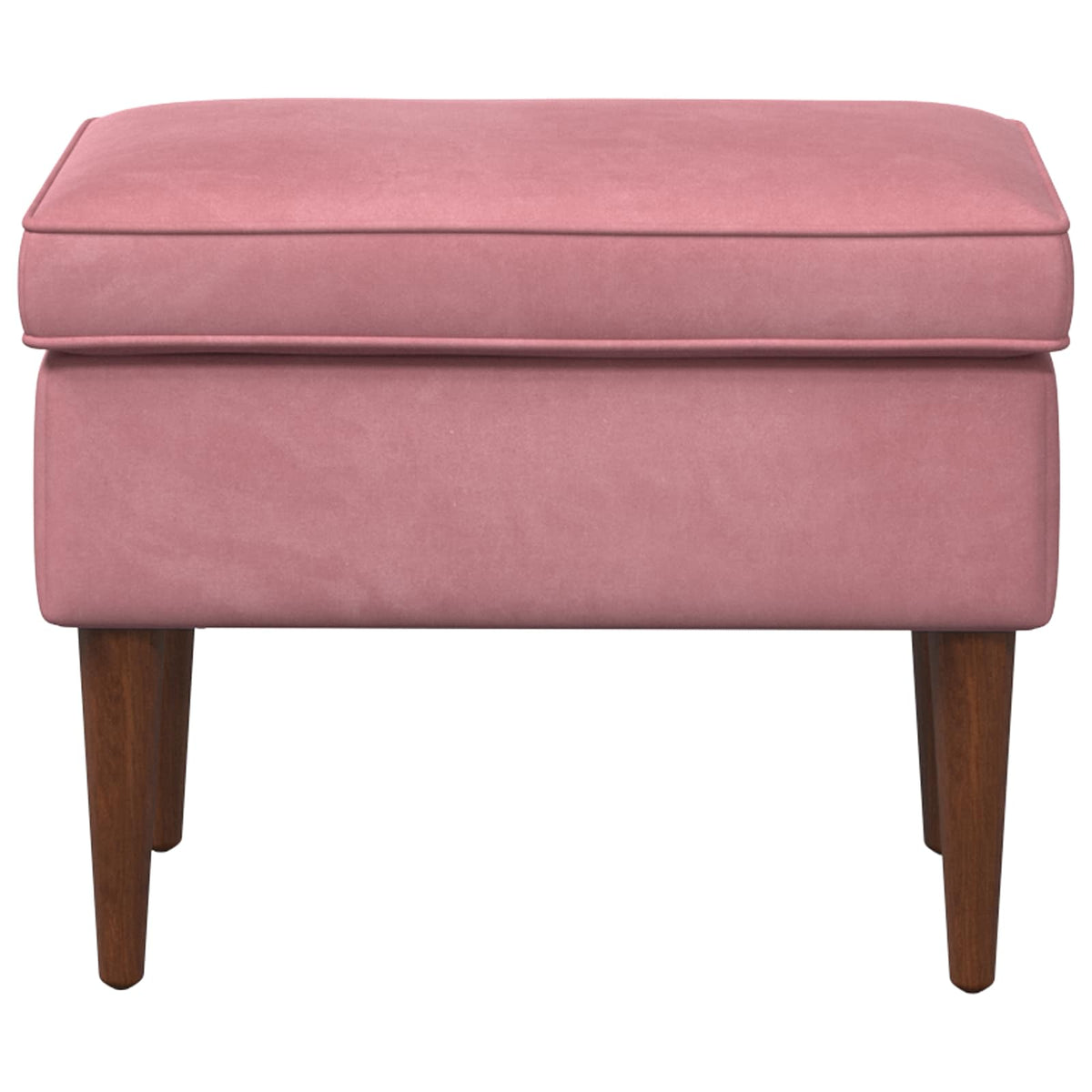 Vidaxl voetenbank roze 55 x 35 x 41 cm fluweel