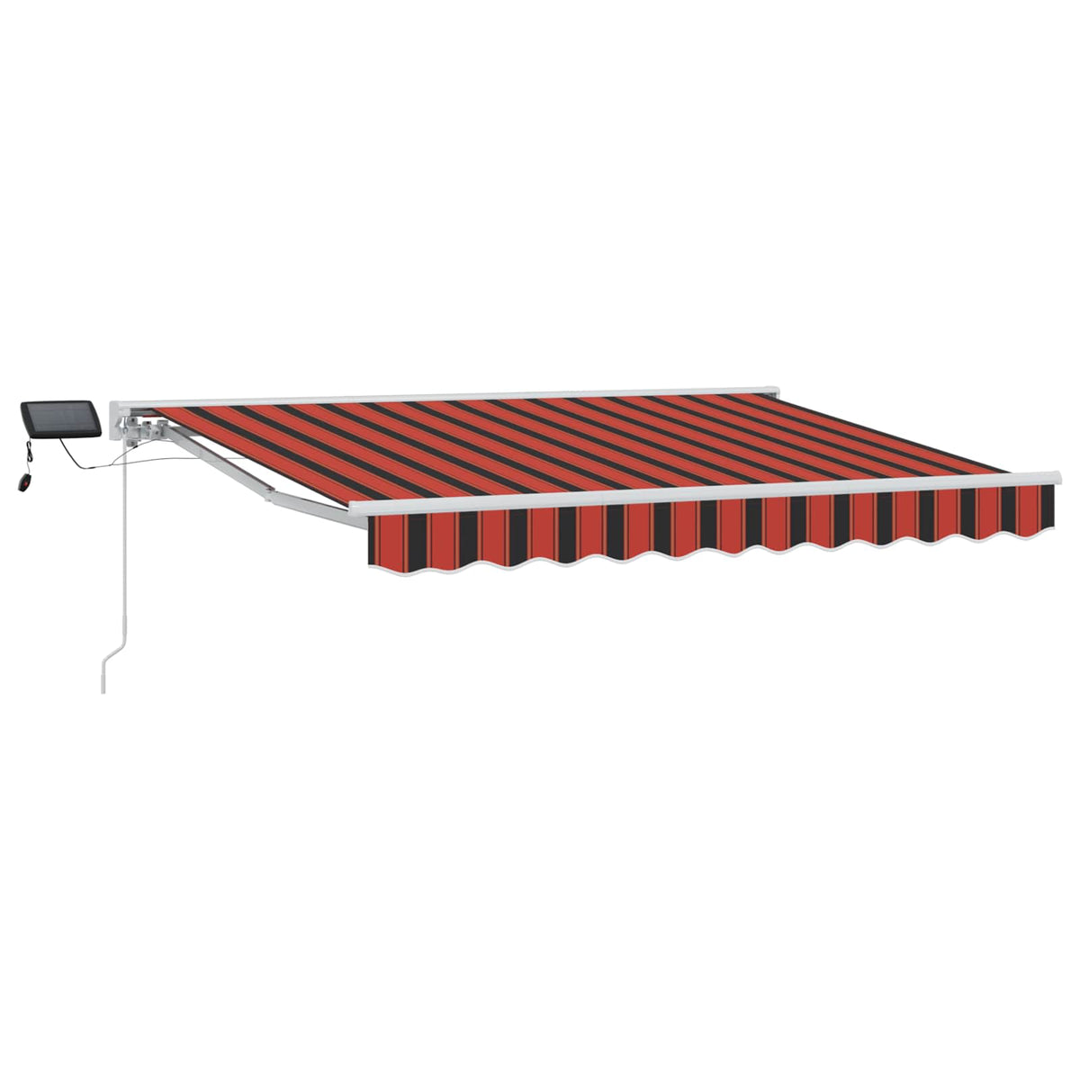 Vidaxl handmatige luifelhouder met led's 3,5 x 2,5 m