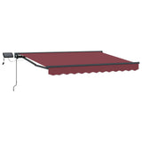Vidaxl handmatige luifelhouder met led's 2,5 x 2 m