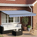 Vidaxl handmatige luifelhouder met led's 3 x 2,5 m