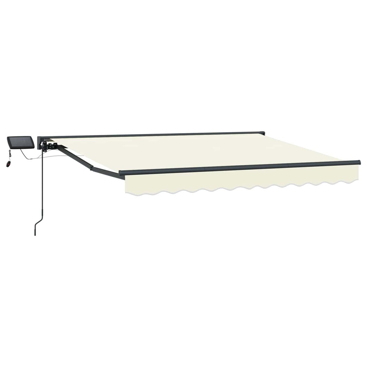Vidaxl handmatige luifelhouder met led's 3,5 x 2,5 m