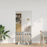 Vidaxl opvouwbaar huisdierhek 2 st betongrijs 100,5 x 38 x 70 cm