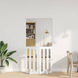 Vidaxl opvouwbaar huisdierhek 2 st wit 100,5 x 38 x 90 cm bewerkt hout