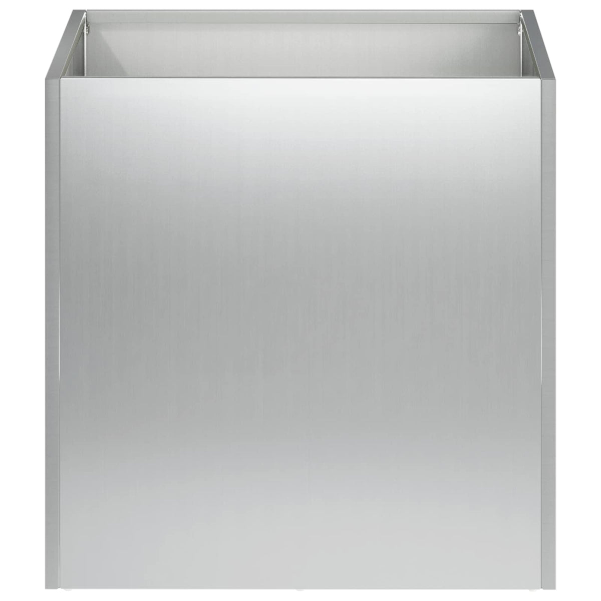 Vidaxl plantenbak zilver 25 x 25 x 25 cm gegalvaniseerd staal