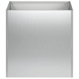 Vidaxl plantenbak zilver 25 x 25 x 25 cm gegalvaniseerd staal