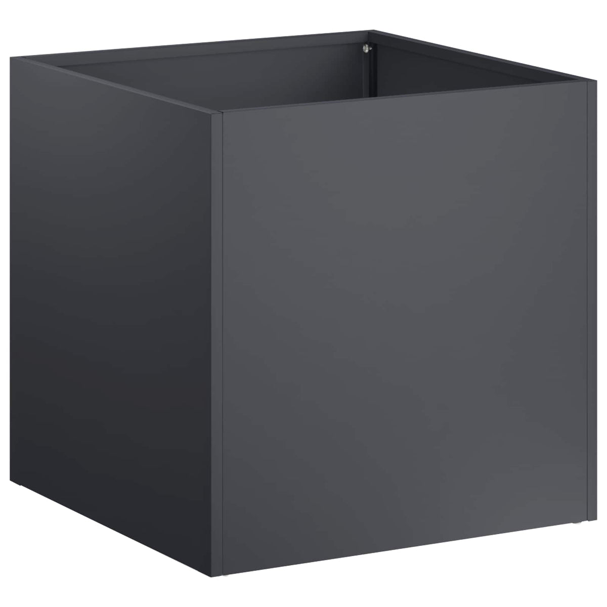 Vidaxl plantenbak antraciet 35 x 35 x 35 cm koudgewalst staal