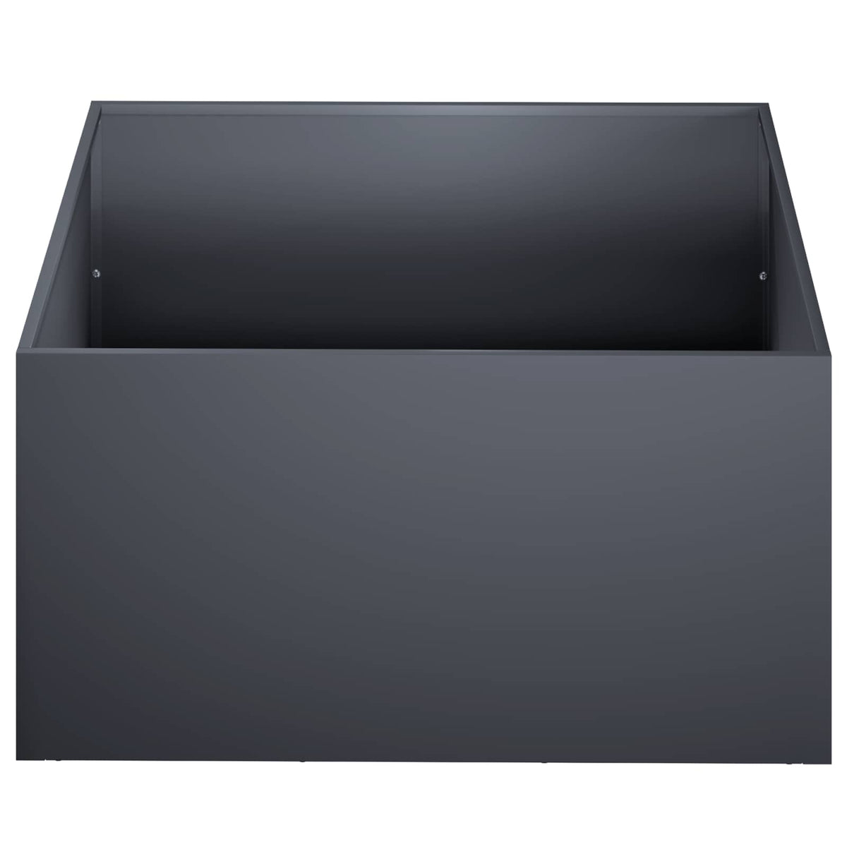Vidaxl plantenbak antraciet 40 x 40 x 30 cm koudgewalst staal