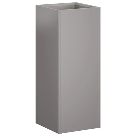 Vidaxl plantenbak 2 st roestkleurig 20 x 20 x 40 cm weervast staal