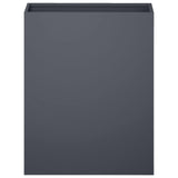 Vidaxl plantenbak antraciet 40 x 20 x 40 cm koudgewalst staal