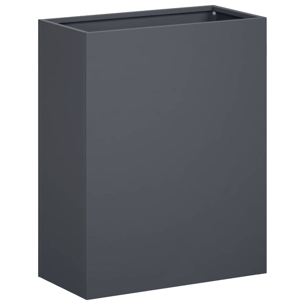 Vidaxl plantenbak antraciet 40 x 20 x 50 cm koudgewalst staal