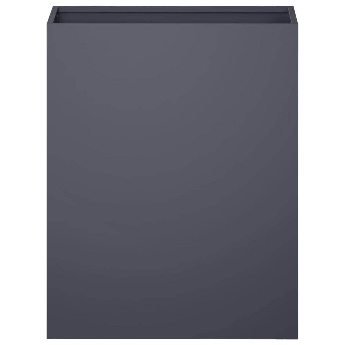 Vidaxl plantenbak antraciet 40 x 20 x 50 cm koudgewalst staal