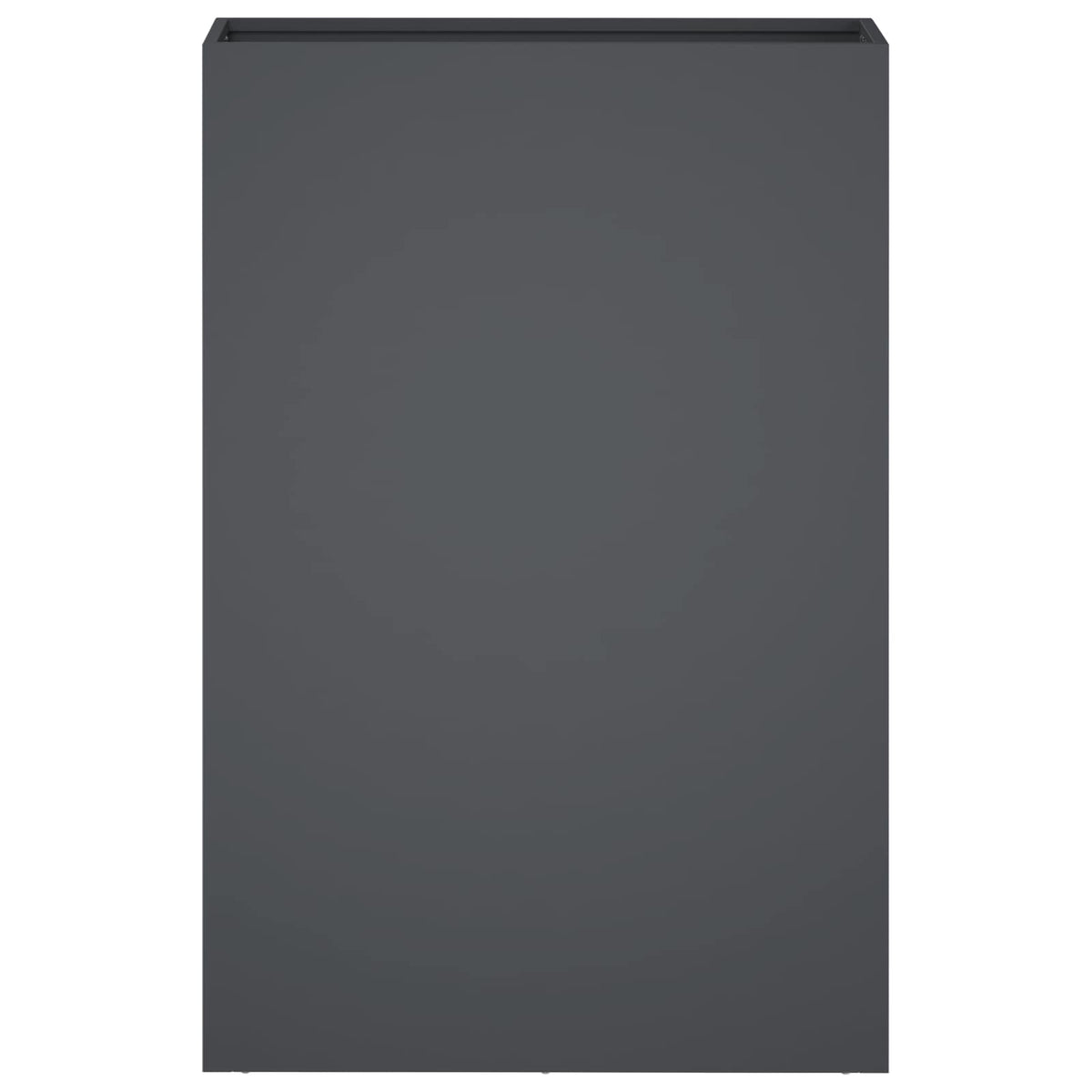 Vidaxl plantenbak antraciet 40 x 20 x 75 cm koudgewalst staal