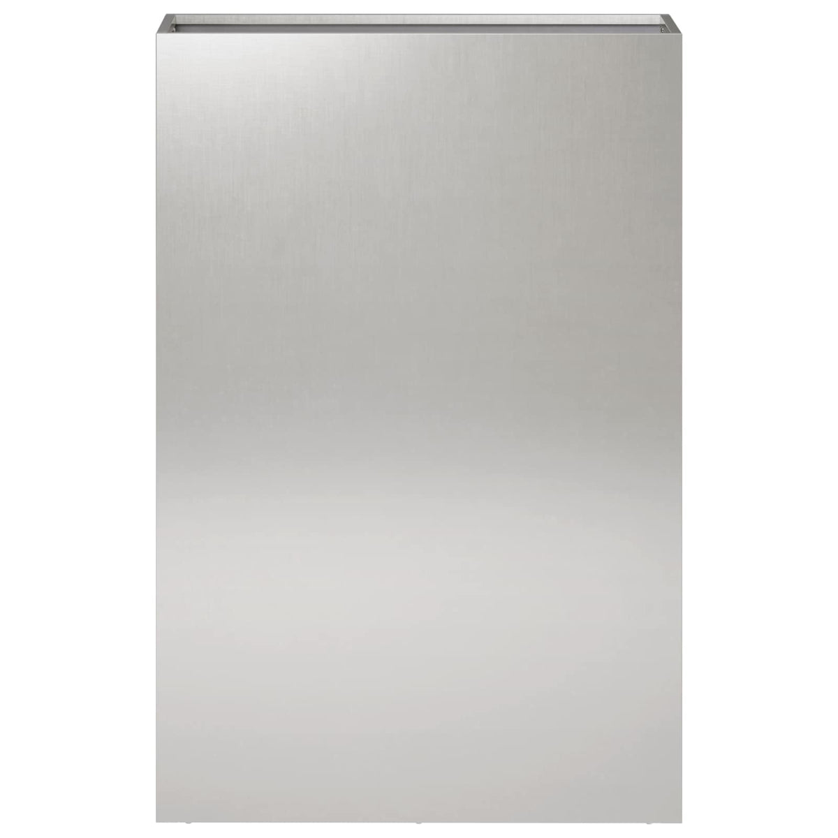 Vidaxl plantenbak zilver 40 x 20 x 75 cm roestvrij staal