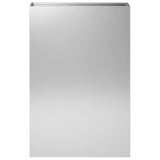 Vidaxl plantenbak zilver 50 x 20 x 75 cm gegalvaniseerd staal