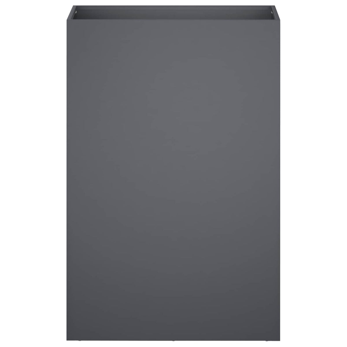 Vidaxl plantenbak antraciet 40 x 30 x 75 cm koudgewalst staal
