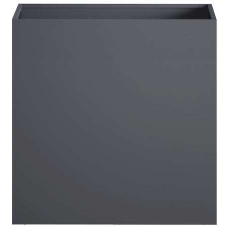 Vidaxl plantenbak antraciet 50 x 30 x 50 cm koudgewalst staal