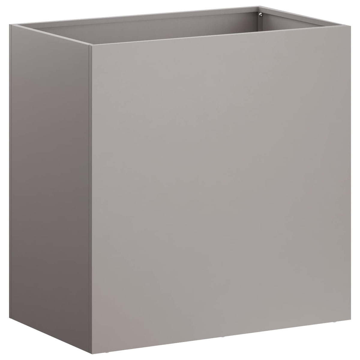 Vidaxl plantenbak roestkleurig 50 x 30 x 50 cm weervast staal