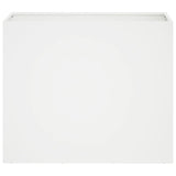 Vidaxl plantenbak wit 60 x 30 x 40 cm koudgewalst staal
