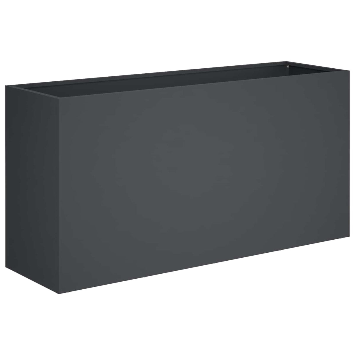 Vidaxl plantenbak antraciet 100 x 30 x 40 cm koudgewalst staal