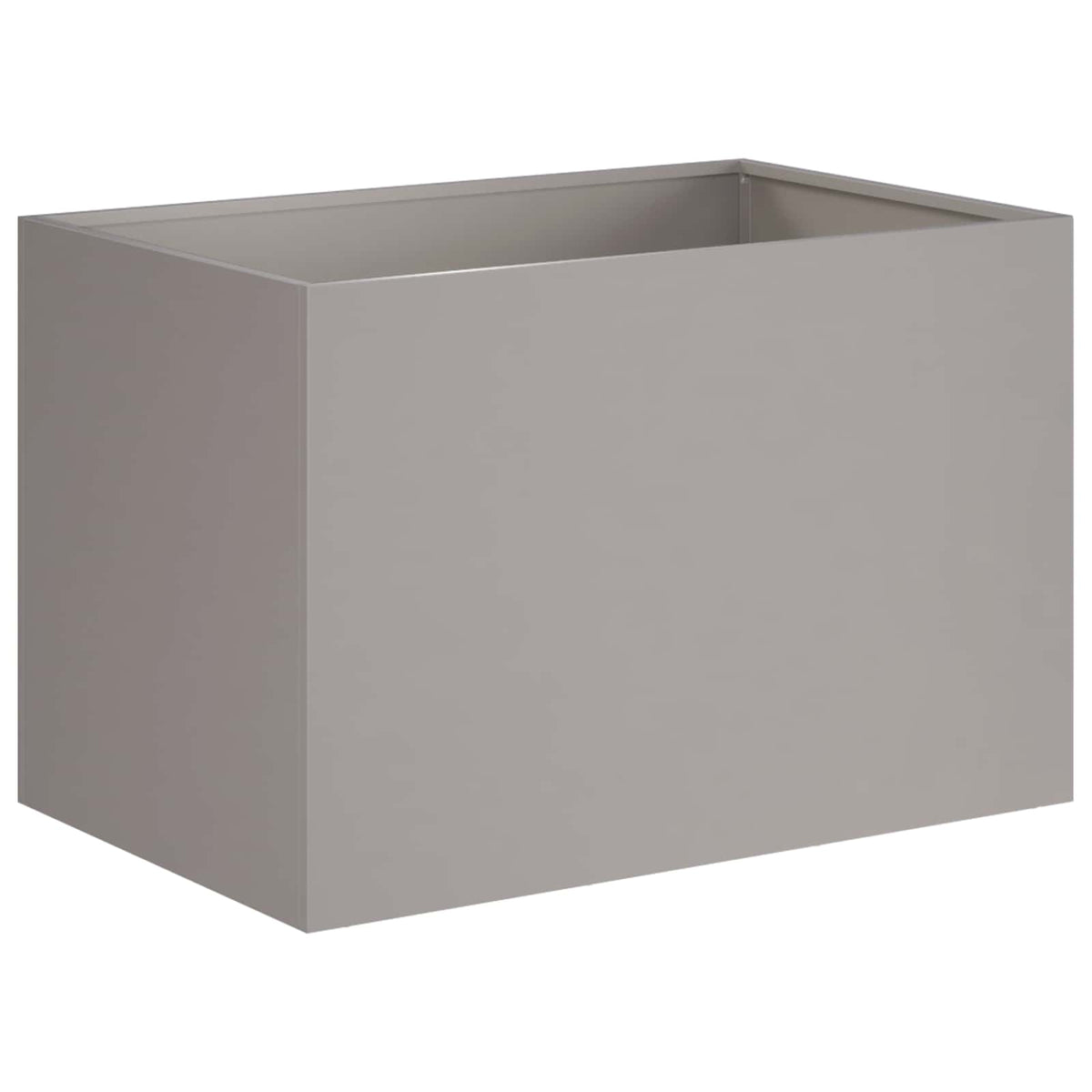 Vidaxl plantenbak roestkleurig 50 x 40 x 40 cm weervast staal