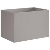 Vidaxl plantenbak roestkleurig 50 x 40 x 40 cm weervast staal