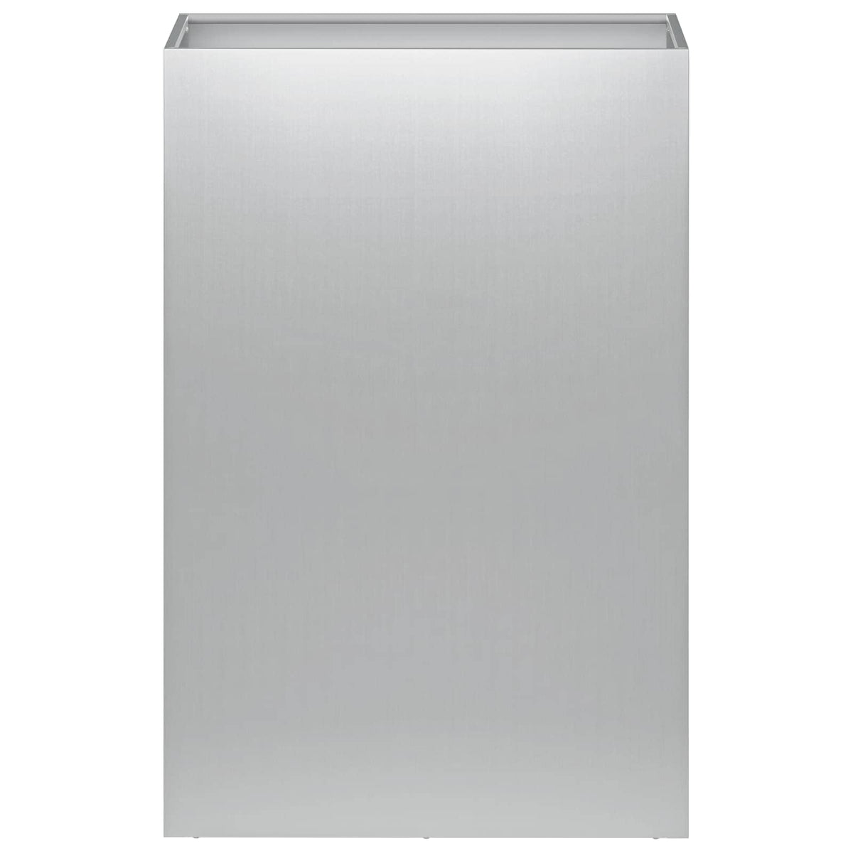 Vidaxl plantenbak zilver 50 x 40 x 75 cm gegalvaniseerd staal