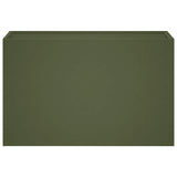 Vidaxl plantenbak olijfgroen 80 x 40 x 50 cm koudgewalst staal