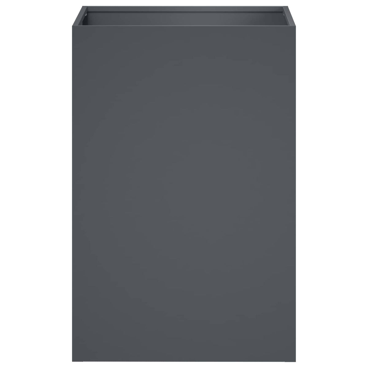Vidaxl plantenbak antraciet 40 x 40 x 60 cm koudgewalst staal