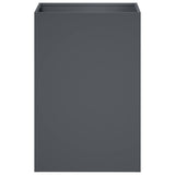 Vidaxl plantenbak antraciet 40 x 40 x 60 cm koudgewalst staal