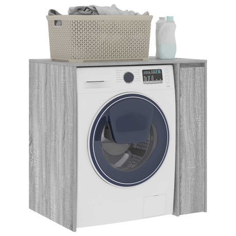 Vidaxl wasmachinekast grijs sonoma 87 x 60 x 89 cm bewerkt hout