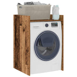 Vidaxl wasmachinekast oudhout 67,5 x 62 x 97 cm bewerkt hout