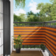Vidaxl balkon scherm 100 x 800 cm oxford stof rechthoekig