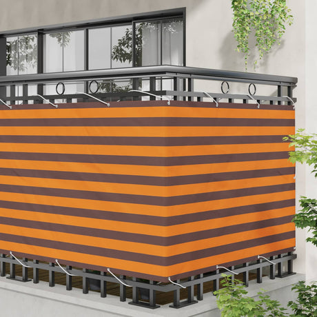 Vidaxl balkon scherm 110 x 700 cm oxford stof rechthoekig