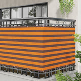 Vidaxl balkon scherm rechthoekig 110 x 1000 cm oxford stof