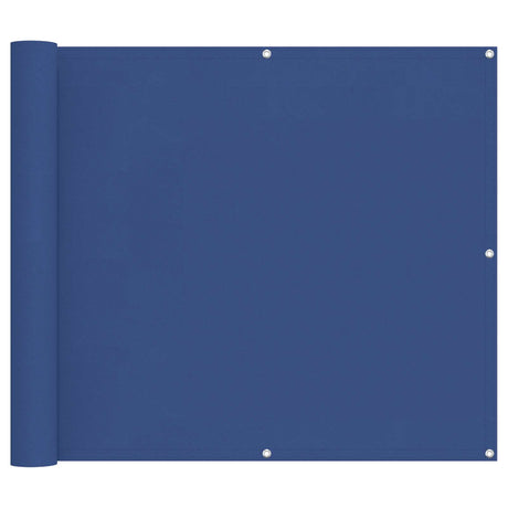 Vidaxl balkon scherm rechthoekig 100 x 300 cm oxford stof blauw