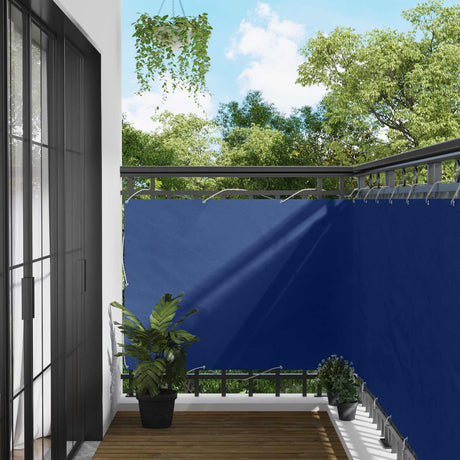 Vidaxl balkon scherm rechthoekig 110 x 700 cm oxford stof blauw