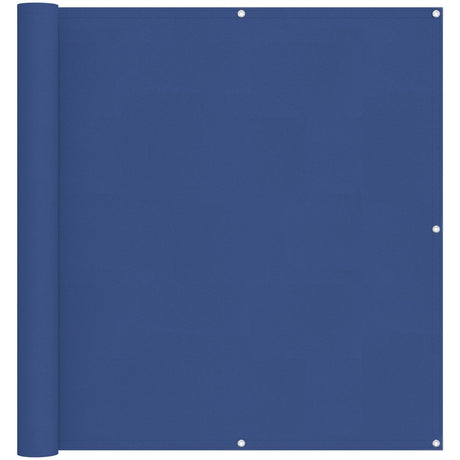 Vidaxl balkon scherm rechthoekig 110 x 700 cm oxford stof blauw