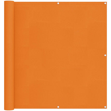 Vidaxl balkon scherm 110 x 800 cm oxford stof rechthoekig oranje