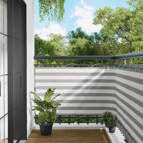 Vidaxl balkon scherm rechthoekig 90 x 500 cm oxford stof