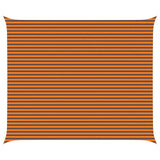 Vidaxl zonneschaduwzeil oranje en bruin 5 x 6 m 100% polyester oxford