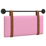 Vidaxl hangend hoofdbord roze antiek pu