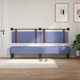 Vidaxl hangend hoofdbord jeans blauw antiek pu