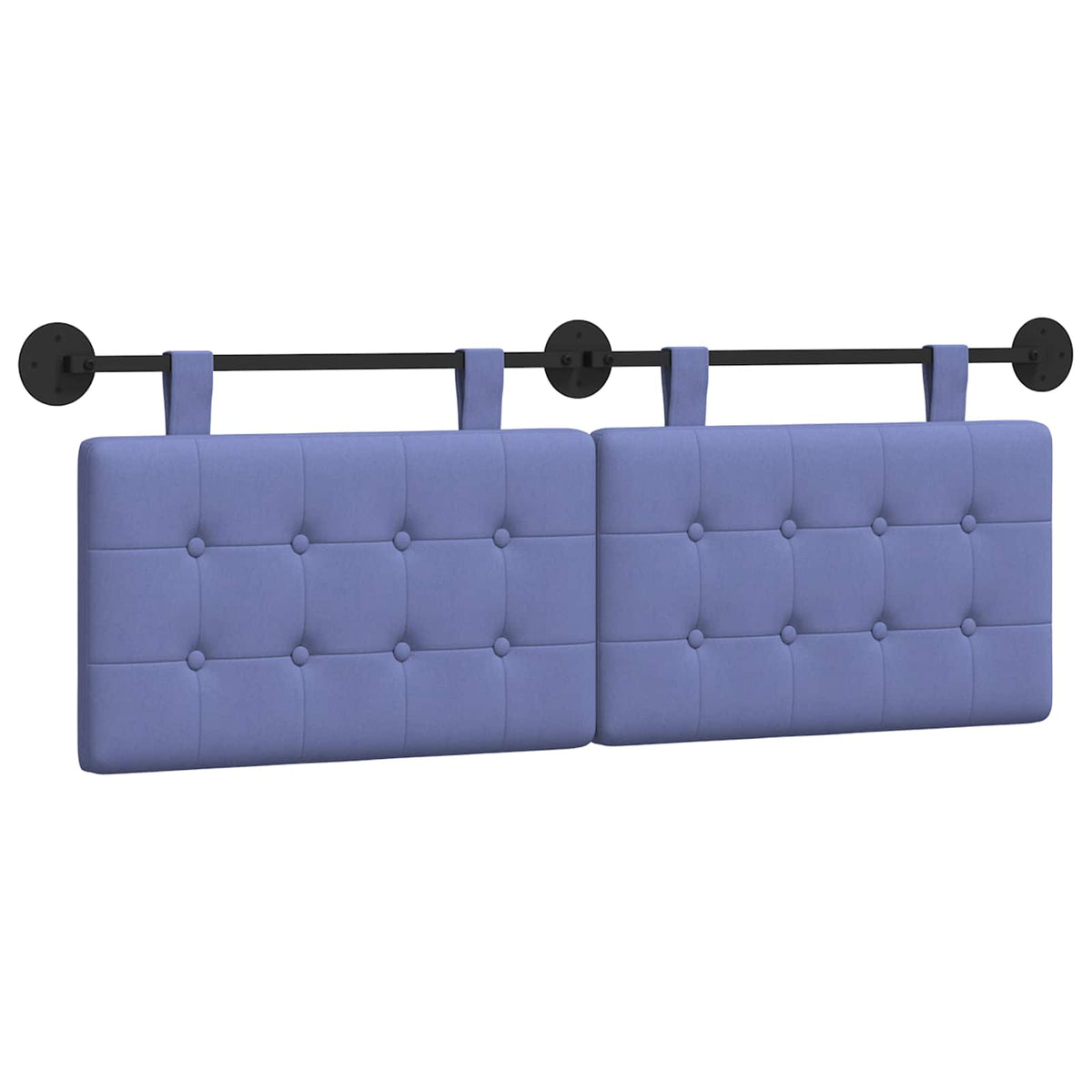 Vidaxl hangend hoofdbord stof