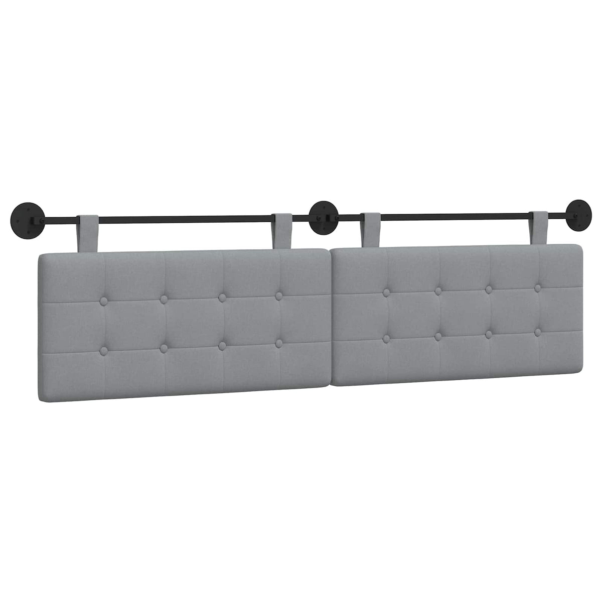 Vidaxl hangend hoofdbord stof