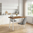 Vidaxl 90 x 55 x 75 cm massief acaciahout natuurlijk en wit