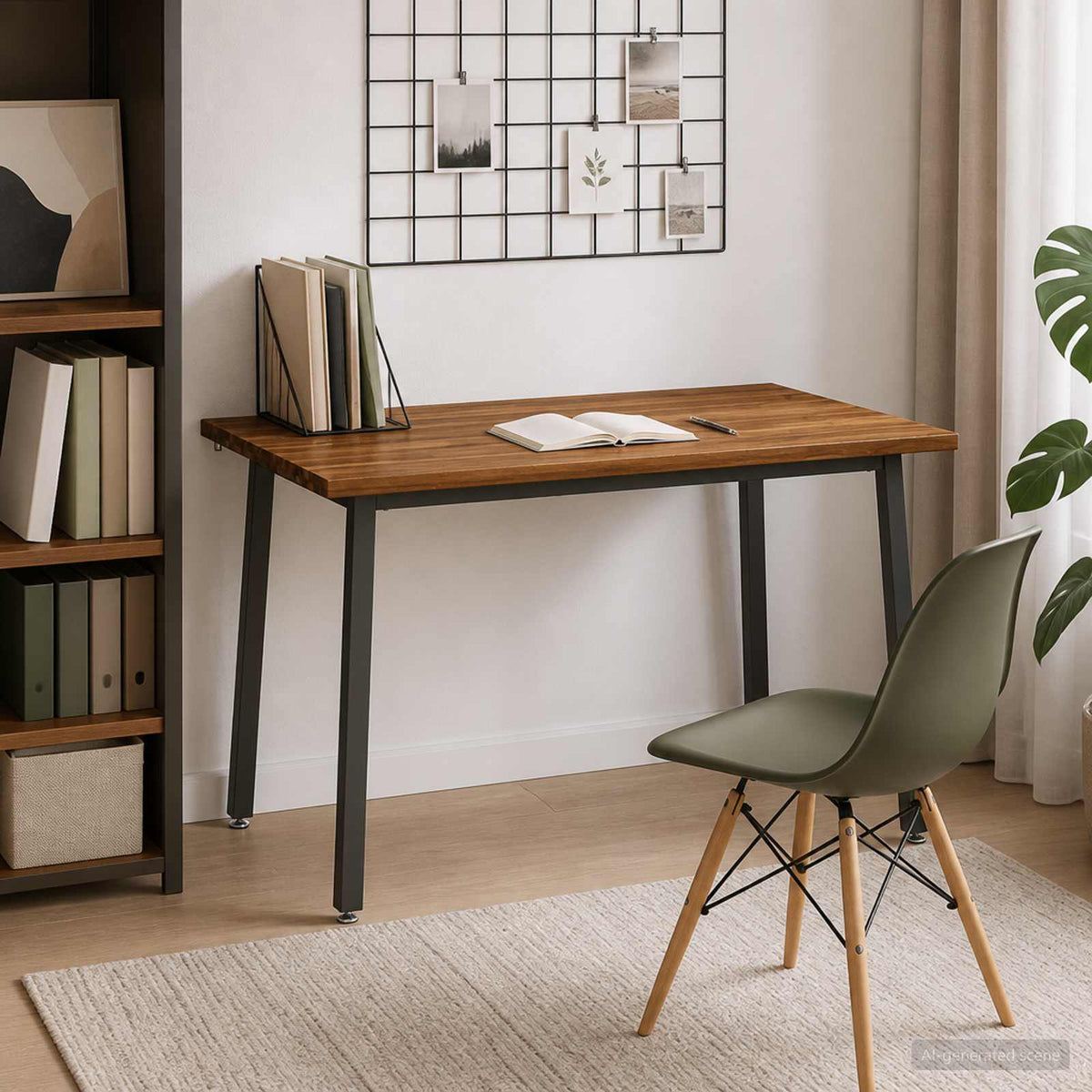 Vidaxl 120 x 70 x 75 cm massief acaciahout natuurlijk en koffie